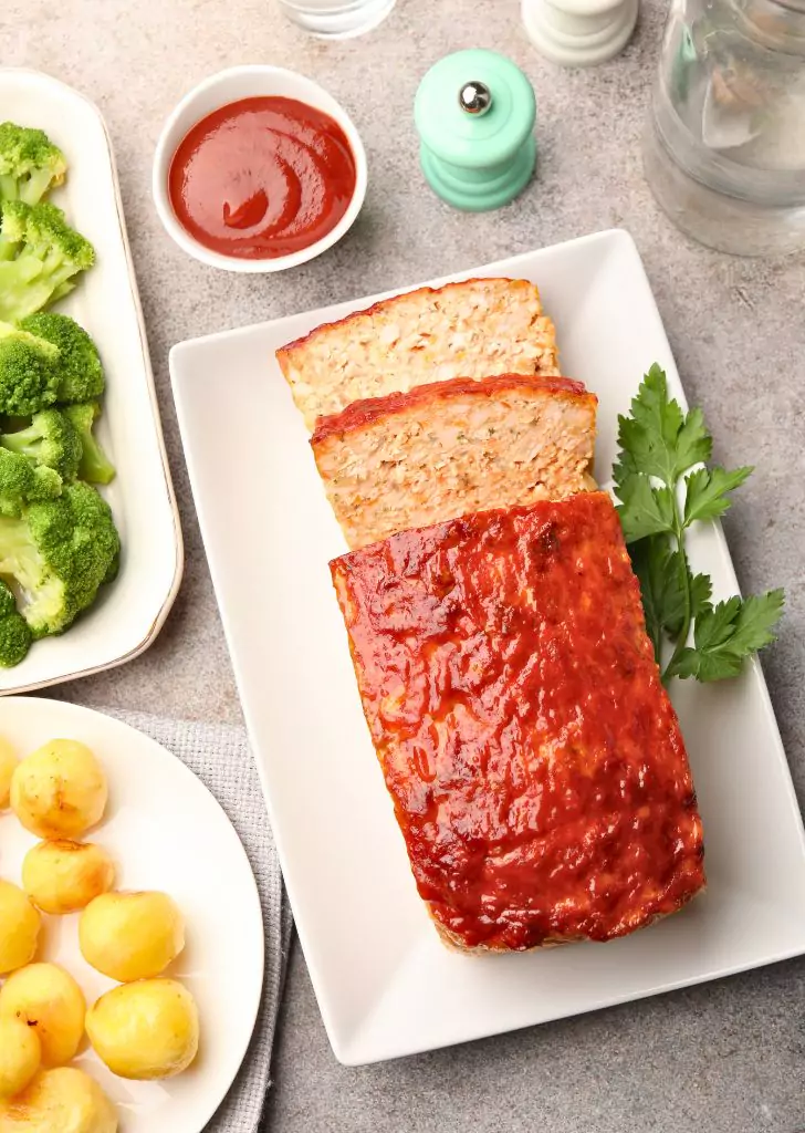 Baked Healthy Mini Turkey Meatloaf Recipe