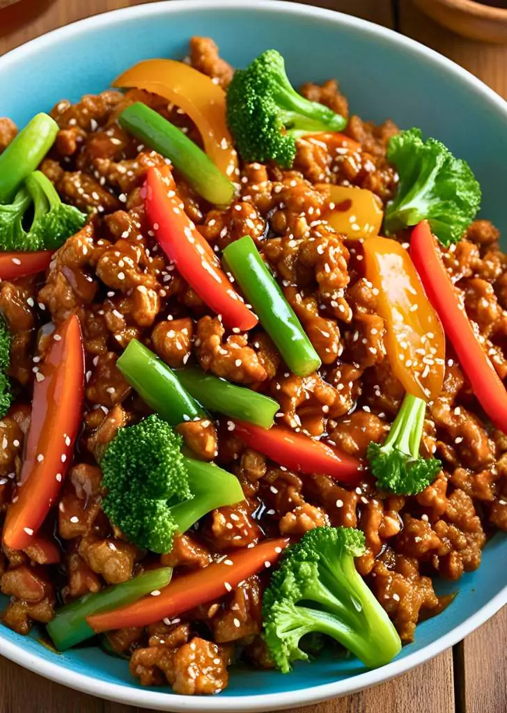 Ground Turkey Teriyaki Stir Fry Recipe