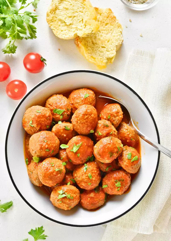 Honey Garlic Turkey Meatballs Recipe